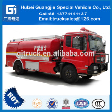 Dongfeng Tianjin camión de petróleo Doble Fuel Oil a prueba de fuego entrega Tanker Truckfor venta